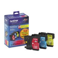 OEM Brother LC653PKS HY C/M/Y Ink Cartridges, 3 Pack
