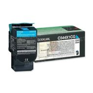 Lexmark OEM C544X1CG Extra HY Cyan Toner