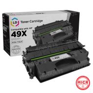 Remanufactured MICR Toner for HP 49X Black