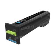 Original Cyan Toner for Lexmark 72K10C0
