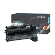Original Extra HY Cyan Toner for Lexmark C782X2CG