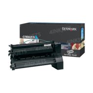 Original Cyan Toner for Lexmark C780A2CG 