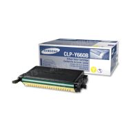 Samsung OEM CLP-Y660B HY Yellow Toner