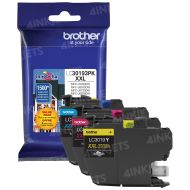 Original Brother LC30193PK Super HY Ink Set of 3: 1 of C/M/Y