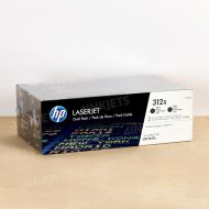 OEM HP 312X 2-pack High Yield Black LaserJet Toner Cartridge, CF380XD
