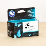 Original HP 712 80ml Black DesignJet Ink Cartridge, 3ED71A