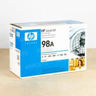 Original HP 98A Black Toner, 92298A