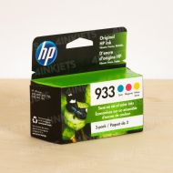 Original HP 933 CMY Combo Pack, B3B32FN