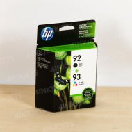 Original HP 92 Black and 93 TriColor Combo Pack, C9513FN
