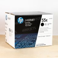 Original HP 55X Black Toner, CE255XD