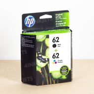HP 62 Black/Tri-color Ink Cartridges 2 pack N9H64FN