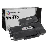 Remanufactured Brother TN670 Black Toner Cartridge