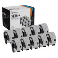 Compatible Replacement for Brother DK-1203 White Label 10 Pack