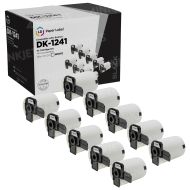 Compatible Brother DK-1241 Large Shipping White Paper Labels - 4 in x 6 in (101 mm x 152 mm) 10 pack