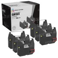 Brother Compatible GR-153 (1030) Black POS Ribbon, 6-pack