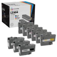 Compatible LC404 9 Piece Set of Ink Cartridges for Brother