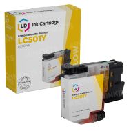 Compatible Brother LC501Y Yellow Ink Cartridge