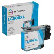 Compatible Brother LC506XL High Yield Cyan Ink Cartridge