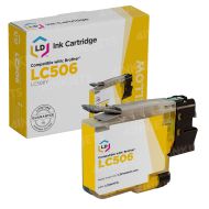 Compatible Brother LC506Y Standard Yield Yellow Ink Cartridge