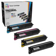 Compatible Brother TN229XXL Super HY Toner Set of 4 (Bk, C, M, Y)