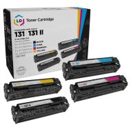Remanufactured Canon 131 Set of 4 Toner Cartridges