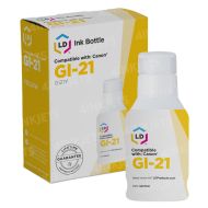 Compatible Canon GI-21 Yellow Ink Bottle
