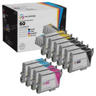 Remanufactured 10 Piece Set of Ink for Epson T060 