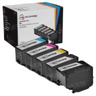 Remanufactured T302XL 5 Piece Set of Ink for Epson