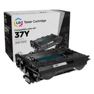 Compatible Extra High Yield HP 37Y Black Toner Cartridge (CF237Y)