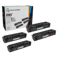 Compatible HP 218X HY Toner Cartridge Set of 4 (Bk, C, M, Y)