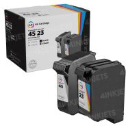 Reman HP 45 & HP 23 Ink Cartridge Set	