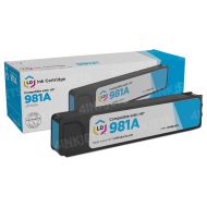 Remanufactured Standard Yield Cyan Ink Cartridge for HP 981A (J3M68A)