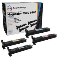 Set of 4 Compatible A06V233 Toner Cartridges for Konica Minolta (Bk/C/M/Y)
