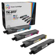 Compatible Kyocera Mita TK-8117 Set of 4 Toner Cartridges (Black, Cyan, Magenta, Yellow)