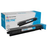 Compatible Konica Minolta TN-711C Cyan Toner Cartridge, A3VU430