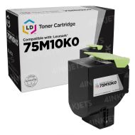Lexmark Remanufactured 75M10K0 Black Toner Cartridge