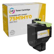 Remanufactured Lexmark 75M1HY0 High Yield Yellow Toner Cartridge