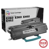 Remanufactured Black MICR Toner for Lexmark E260A21A