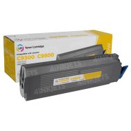 Compatible 41963601 HY Yellow Toner for Okidata C9300 & C9500