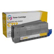 Okidata Compatible 46507601 Yellow Toner
