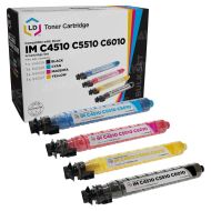 Compatible Ricoh IM C4510 / C5510 / C6010 Toner Cartridge 4-Pack (CMYK)