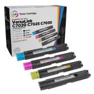 Compatible Xerox XERC7020SET (Bk, C, M, Y) Set of 4 Extra High Capacity Toners