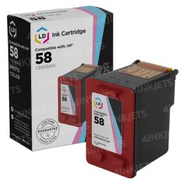 HP 58 Photo Color Ink Cartridge C6658AN - Lower Prices - 4inkjets
