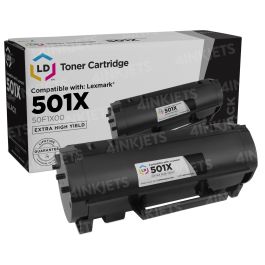 Toner Compatible Lexmark 50F1X00 Noir main image 1