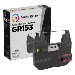 GR-153 Black Printer Ribbon for Brother - 4inkjets