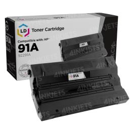 HP 91A Black Toner - Low Cost Long-Lasting Cartridge - 4inkjets