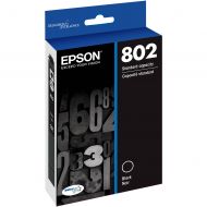 Original Epson T802120 (802) Black Ink Cartridge