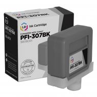 Compatible Canon PFI307BK Black Ink Cartridge