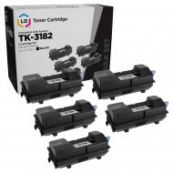 5 Pack of Compatible Kyocera-Mita TK-3182 Black Toners