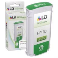 LD Remanufactured C9457A / 70 Green Ink for HP